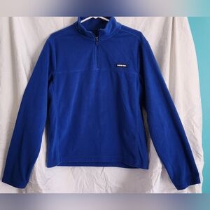 Lands' End pullover fleece jacket